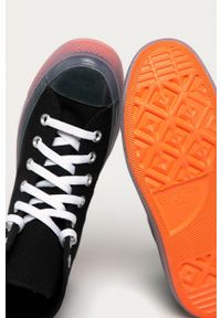 Converse - Trampki. Nosek buta: okrągły. Zapięcie: sznurówki. Kolor: czarny. Materiał: guma #4