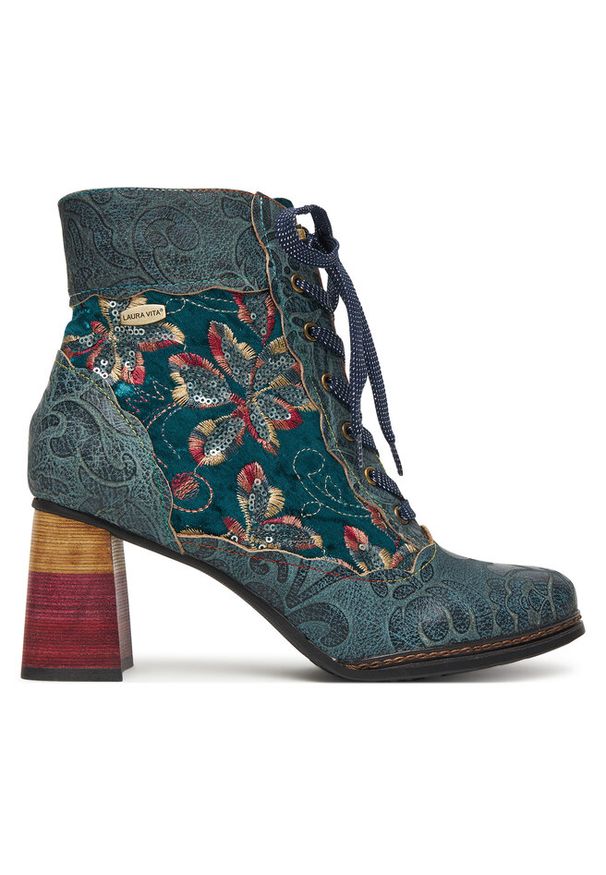 Trzewiki Laura Vita. Kolor: turkusowy