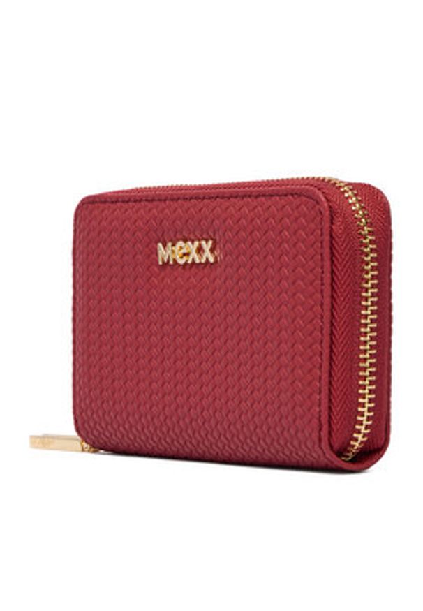 MEXX Portfel CEO-MEXX-W1-002-SS26 Czerwony. Kolor: czerwony. Materiał: skóra