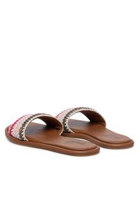 Love Moschino - LOVE MOSCHINO Klapki JA28242G0OJQB20A Kolorowy. Materiał: materiał. Wzór: kolorowy #5