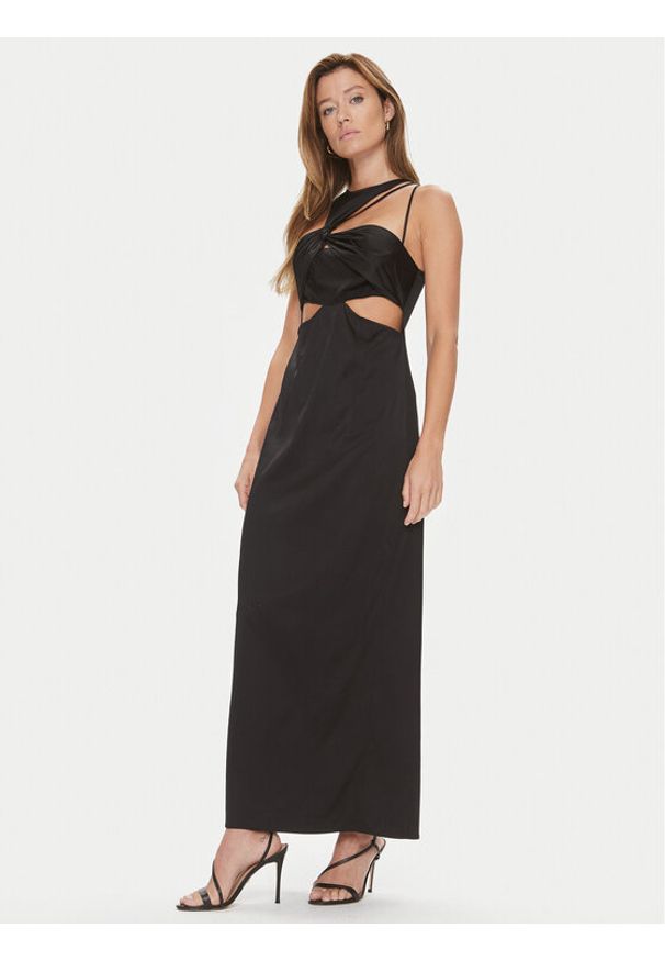 Calvin Klein Sukienka wieczorowa K20K206191 Czarny Slim Fit. Kolor: czarny. Materiał: wiskoza. Styl: wizytowy