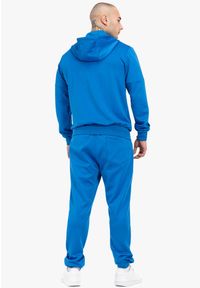 Dopasowany dres Benlee Rylin. Kolor: wielokolorowy, niebieski, biały. Materiał: dresówka. Wzór: aplikacja. Sport: fitness #2