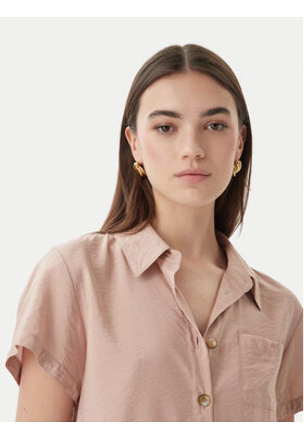 Marella Koszula Apice 2613111164 Różowy Regular Fit. Kolor: różowy. Materiał: wiskoza