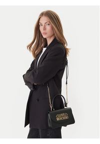 Love Moschino - LOVE MOSCHINO Torebka JC4335PP0NK1300A Czarny. Kolor: czarny. Materiał: skórzane #6