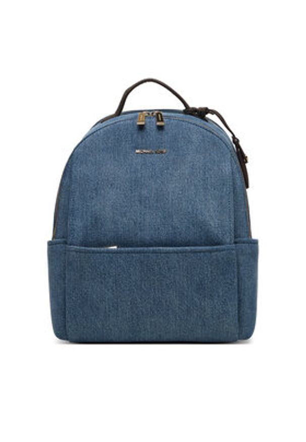 MICHAEL Michael Kors Plecak 30S6G3XB2C Niebieski. Kolor: niebieski. Materiał: materiał