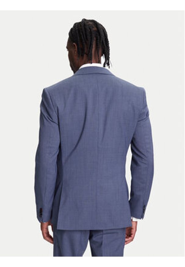 HUGO BOSS Garnitur Henry-Getlin253V1X 50544664 Niebieski Regular Fit. Kolor: niebieski. Materiał: syntetyk