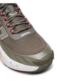 EA7 Emporio Armani Sneakersy X8X177 XK381 U044 Brązowy. Kolor: brązowy. Materiał: materiał #4