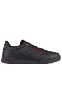 Buty Kappa Marabu 242765-1120 - czarne. Kolor: czarny. Materiał: skóra, guma, syntetyk. Szerokość cholewki: normalna