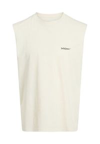 Jack & Jones - Jack&Jones Tank top Varenna 12273524 Écru Oversize. Materiał: bawełna #4