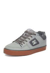 DC Sneakersy EO-PURE 300660-CG5 Szary. Kolor: szary. Materiał: skóra
