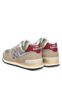 New Balance Sneakersy U574SKB M Brązowy. Kolor: brązowy. Materiał: nubuk, skóra. Model: New Balance 574 #4