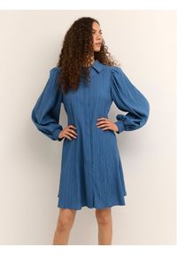 Karen by Simonsen Sukienka koszulowa FrostyKB 10104237 Niebieski A-Line Fit. Kolor: niebieski. Materiał: wiskoza. Typ sukienki: koszulowe