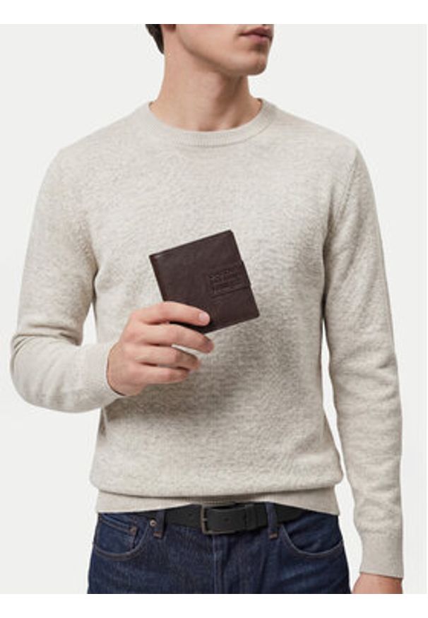 G-Star RAW - G-Star Raw Portfel HP-MAEL-1-GOAT Brązowy ciemny. Kolor: brązowy. Materiał: skóra