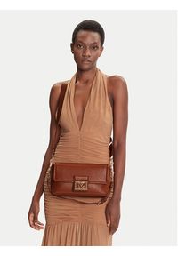 Love Moschino - LOVE MOSCHINO Torebka JC4086PP1NLI0312 Brązowy. Kolor: brązowy. Materiał: skórzane #4