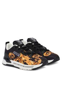 Versace Jeans Couture Sneakersy 80VA3SAA ZSE00 Czarny. Kolor: czarny. Materiał: materiał #5