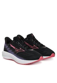 Mizuno Buty do biegania Enerzy Rider K1GC2416 Czarny. Kolor: czarny. Materiał: materiał