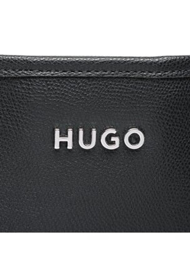 Hugo Torebka 50485099 Czarny. Kolor: czarny. Materiał: skórzane