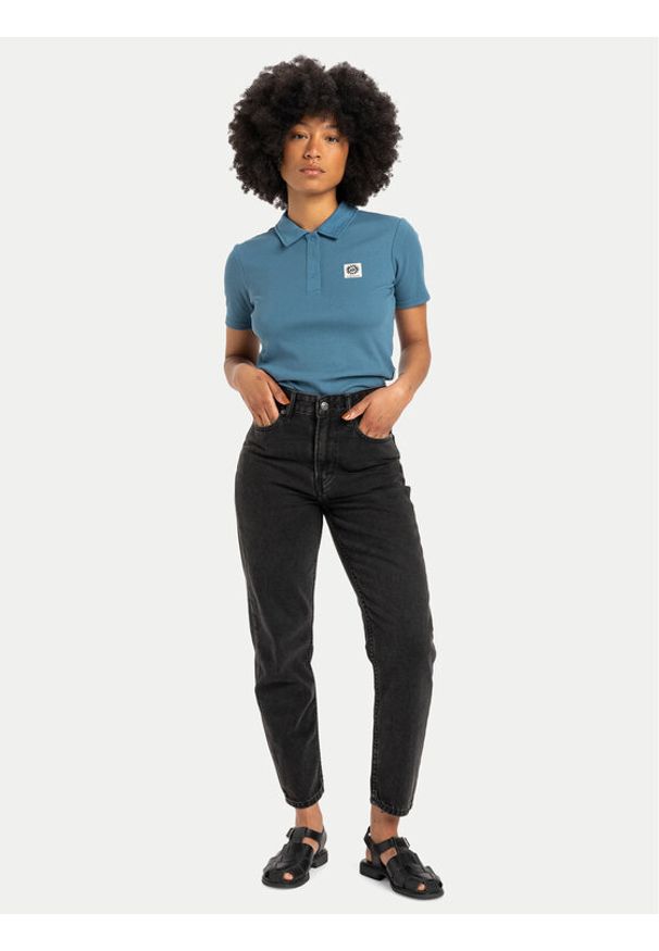 Quiksilver Jeansy Mom Denim EQWDP03026 Czarny Mom Fit. Kolor: czarny