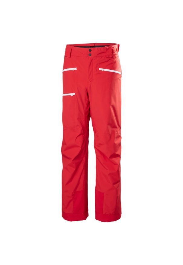Spodnie narciarskie dla kobiet Helly Hansen Acer Ins. Kolor: czerwony. Sezon: zima. Sport: narciarstwo