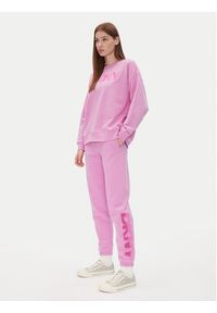 DKNY Sport Spodnie dresowe DP5P3585 Różowy Regular Fit. Kolor: różowy. Materiał: syntetyk #5
