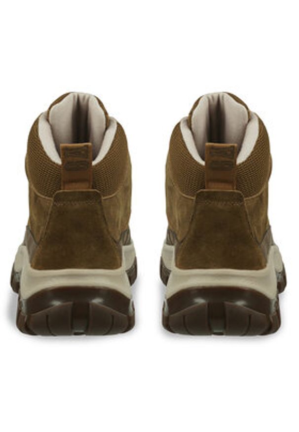 GANT - Gant Trapery Hillark 29643744 Khaki. Kolor: brązowy. Materiał: skóra, zamsz