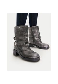 Botki Steve Madden. Kolor: srebrny #1