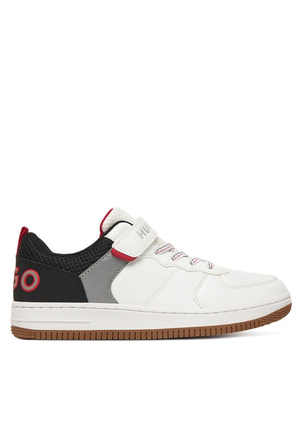 Hugo - Sneakersy HUGO. Kolor: biały