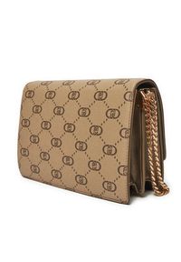 Liu Jo Torebka Ecs S Crossbody AF4253 E0668 Beżowy. Kolor: beżowy. Materiał: skórzane #5