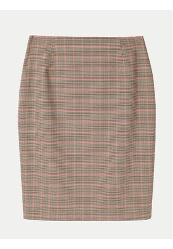 Tatuum Spódnica midi Monri T2416.175B Brązowy Regular Fit. Kolor: brązowy. Materiał: syntetyk