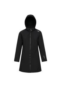 Kurtka damska turystyczna CMP 3A08326. Kolor: czarny. Materiał: softshell. Sport: turystyka piesza