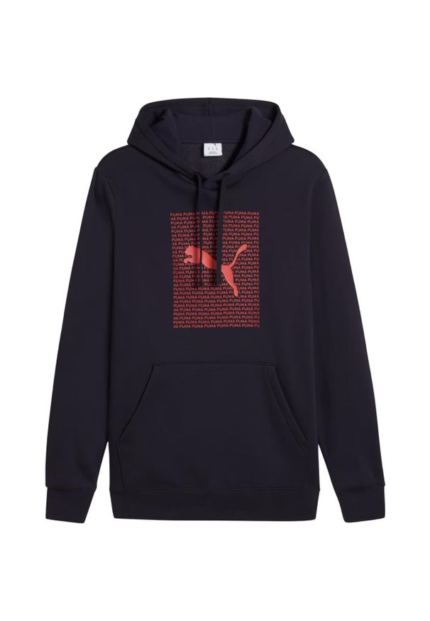 Bluza męska Puma Ess Logo Lab Hoodie FL. Kolor: niebieski. Sport: fitness