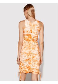 Rage Age Sukienka letnia Cassini 1 Pomarańczowy Slim Fit. Kolor: pomarańczowy. Materiał: wiskoza. Sezon: lato #3