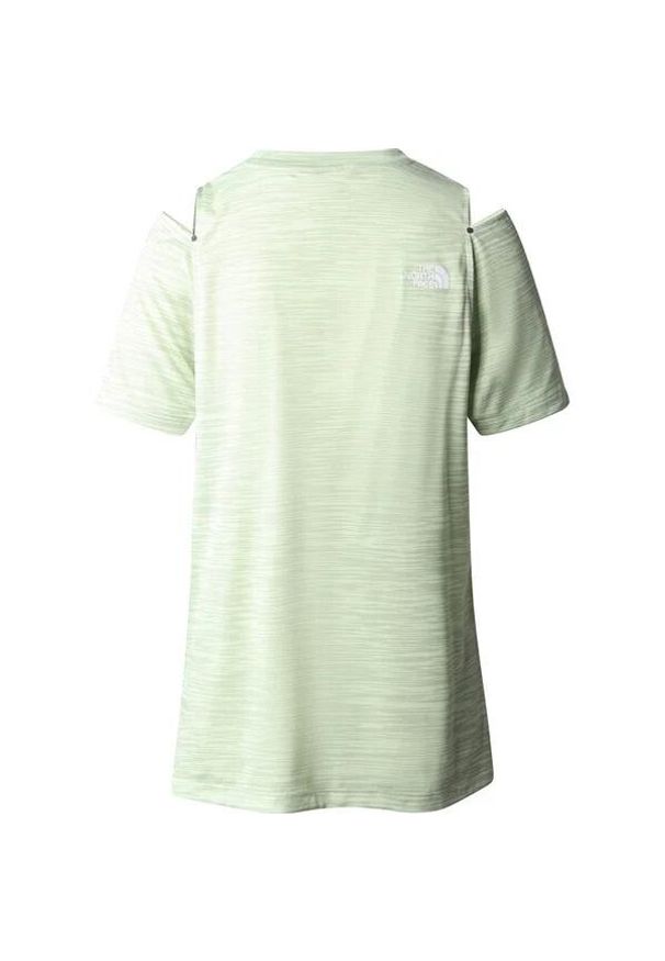 Koszulka treningowa damska The North Face NF0A8267. Kolor: żółty, wielokolorowy, szary. Długość rękawa: krótki rękaw. Długość: krótkie