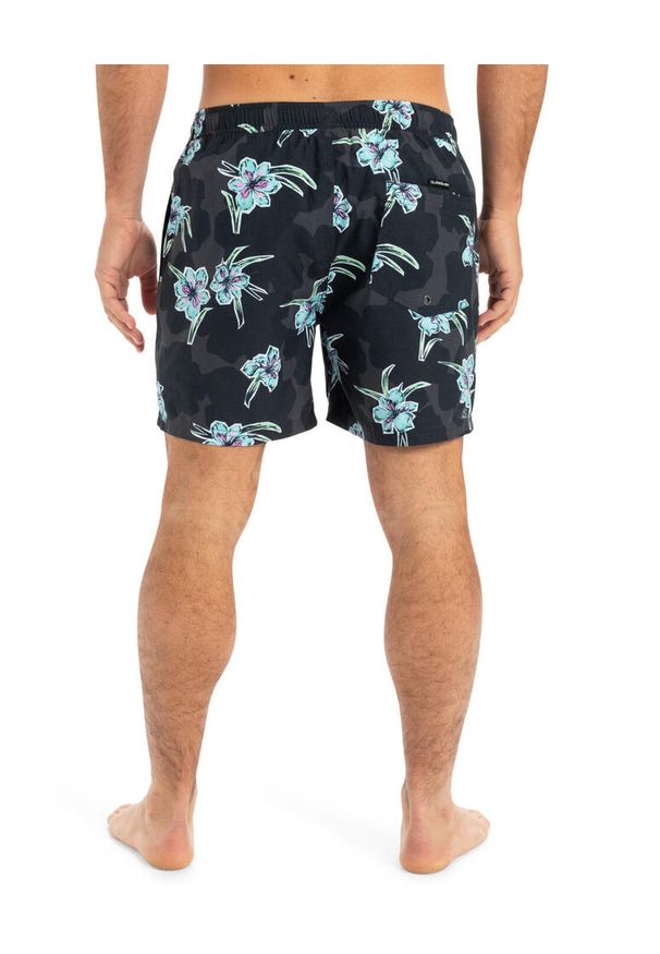 Quiksilver - Szorty kąpielowe dla Mężczyzn EVERYDAY STRAIGHT 15" Niebieski. Kolor: szary, niebieski, wielokolorowy. Materiał: poliester, materiał. Styl: sportowy