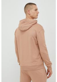 ARKK Copenhagen - Arkk Copenhagen bluza bawełniana unisex kolor beżowy z kapturem gładka. Typ kołnierza: kaptur. Kolor: beżowy. Materiał: bawełna. Wzór: gładki #5