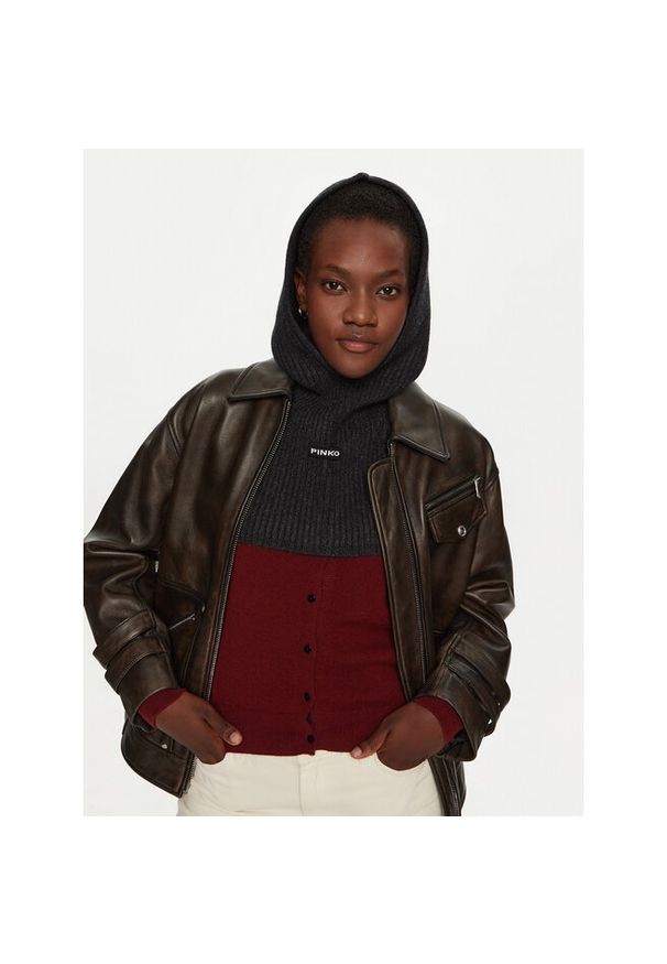 Pinko - Balaklawa PINKO. Kolor: szary