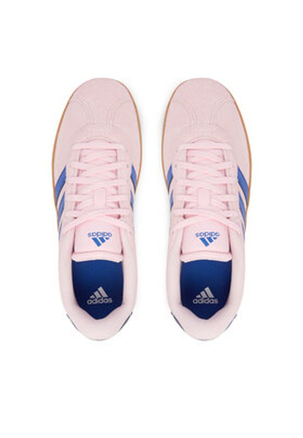 Adidas - adidas Sneakersy Vl Court 3.0 KI6492 Różowy. Kolor: różowy. Materiał: zamsz, skóra