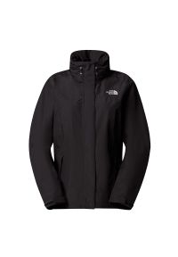 Kurtka The North Face Sangro 00A3X6JK31 - czarna. Typ kołnierza: kaptur. Kolor: czarny. Materiał: poliester, tkanina, dzianina. Sezon: zima