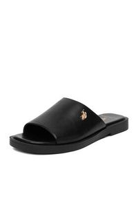 U.S. Polo Assn. Klapki EO-MARINA003W/6Y1 Czarny. Kolor: czarny. Materiał: materiał #7