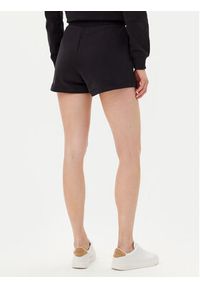 Calvin Klein Jeans Szorty sportowe Placed Institutional J20J225525 Czarny Regular Fit. Kolor: czarny. Materiał: bawełna