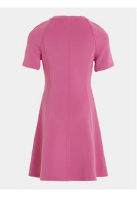 Calvin Klein Jeans Sukienka codzienna IG0IG02228 Różowy Regular Fit. Okazja: na co dzień. Kolor: różowy. Materiał: syntetyk. Typ sukienki: proste. Styl: casual #5