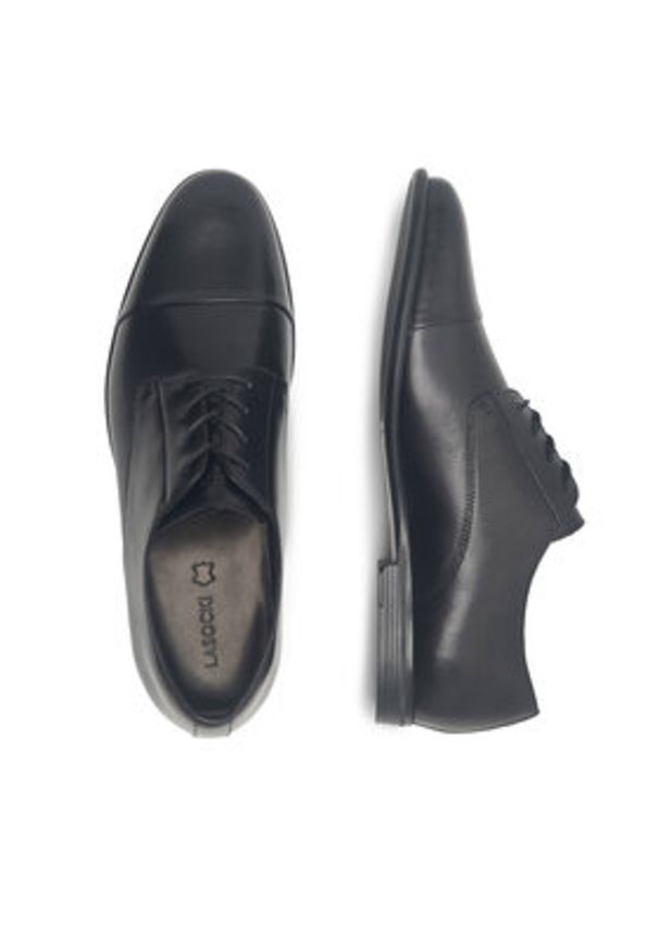 Lasocki Półbuty MIKI-16BIG MB Czarny. Kolor: czarny. Materiał: skóra