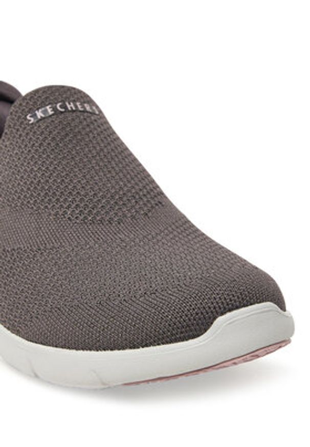 skechers - Skechers Sneakersy Arch Fit Refine - Iris 104545/CHAR Szary. Kolor: szary. Materiał: materiał