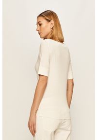Lauren Ralph Lauren - T-shirt 200654963007. Okazja: na co dzień. Kolor: biały. Materiał: dzianina. Styl: casual #4