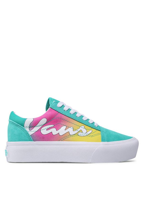 Tenisówki Vans. Kolor: zielony