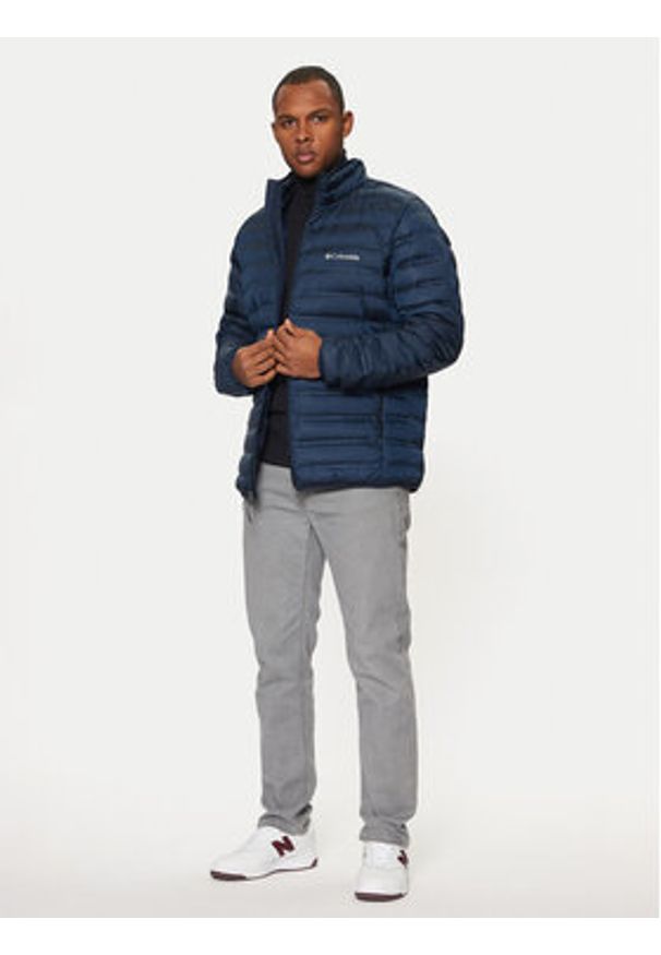 columbia - Columbia Kurtka puchowa Lake 22™ II 2086314 Granatowy Regular Fit. Kolor: niebieski. Materiał: syntetyk