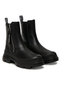 Karl Lagerfeld - KARL LAGERFELD Botki KL43565 Czarny. Kolor: czarny. Materiał: skóra #4