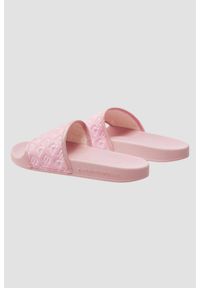 EA7 Emporio Armani - EA7 EMPORIO ARMANI Różowe klapki logowane, Rozmiar 37. Kolor: różowy #6