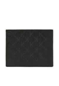 Calvin Klein Duży Portfel Męski Trifold 10Cc W/Coin K50K512684 Czarny. Kolor: czarny. Materiał: skóra #4