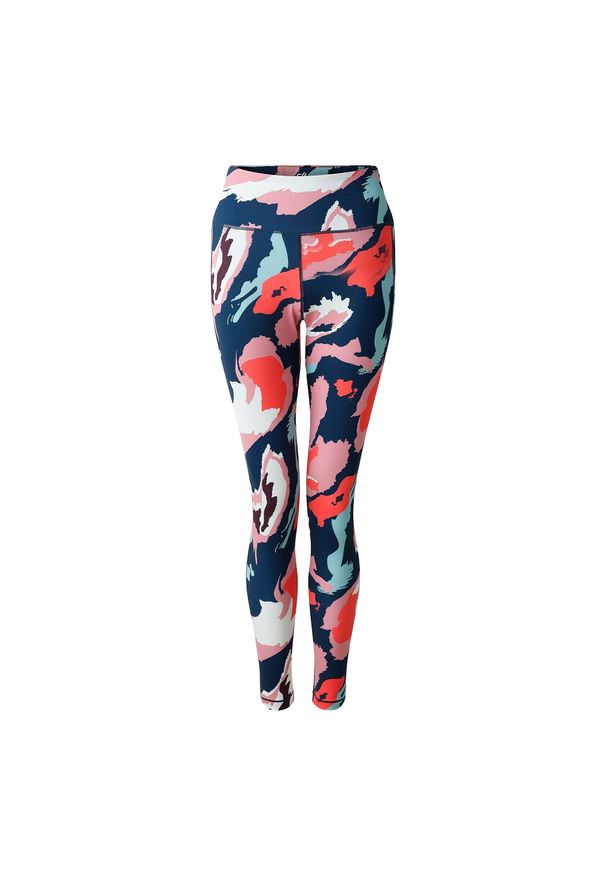 DARE 2B - Legginsy Damskie Influential II Marble Swirl. Kolor: wielokolorowy, czarny. Sport: turystyka piesza
